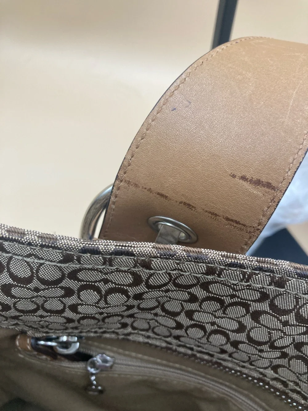 Coach signature monogram